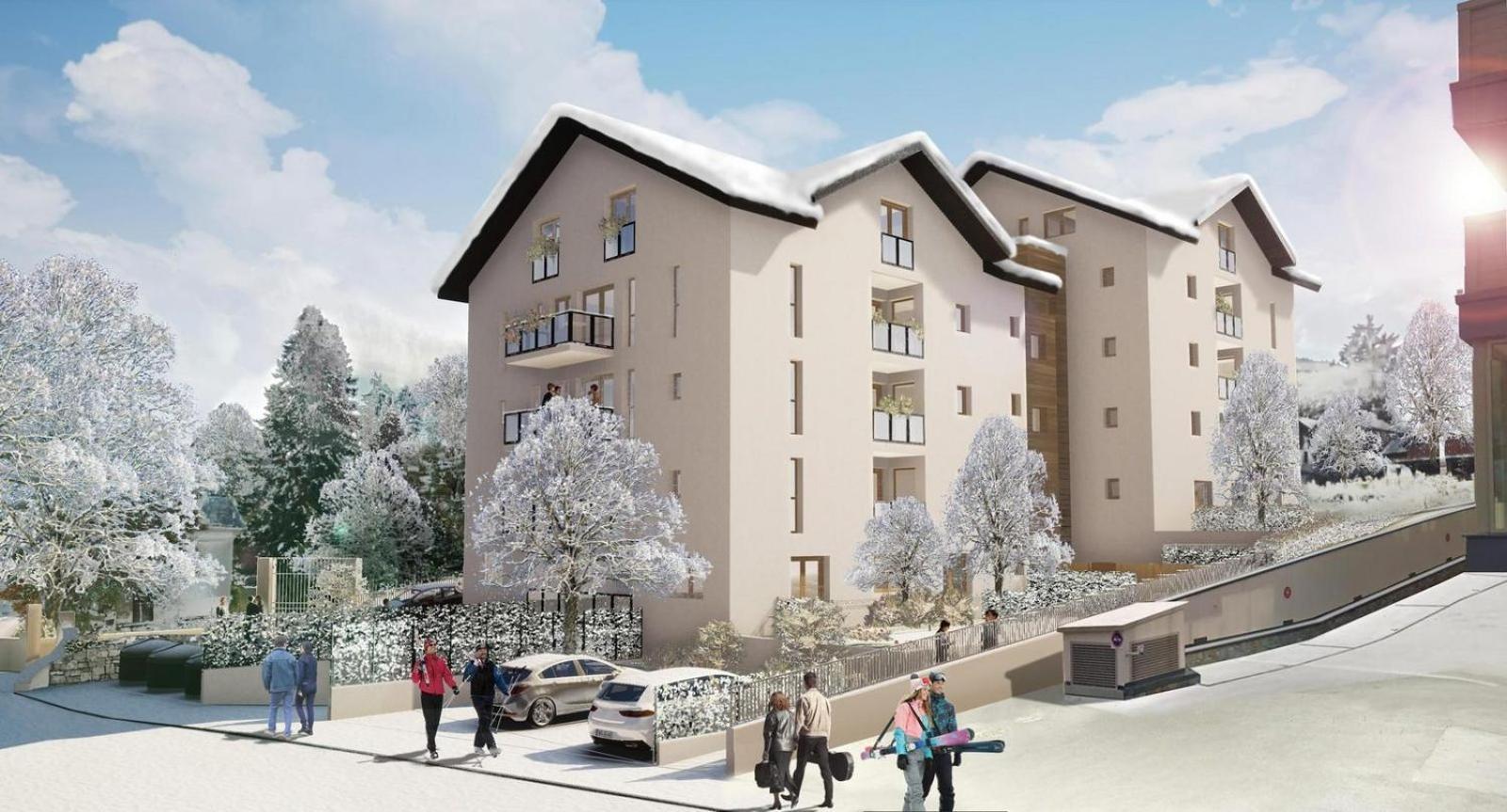 Residence Meri-Bellecombe Брид ле Бен Екстериор снимка