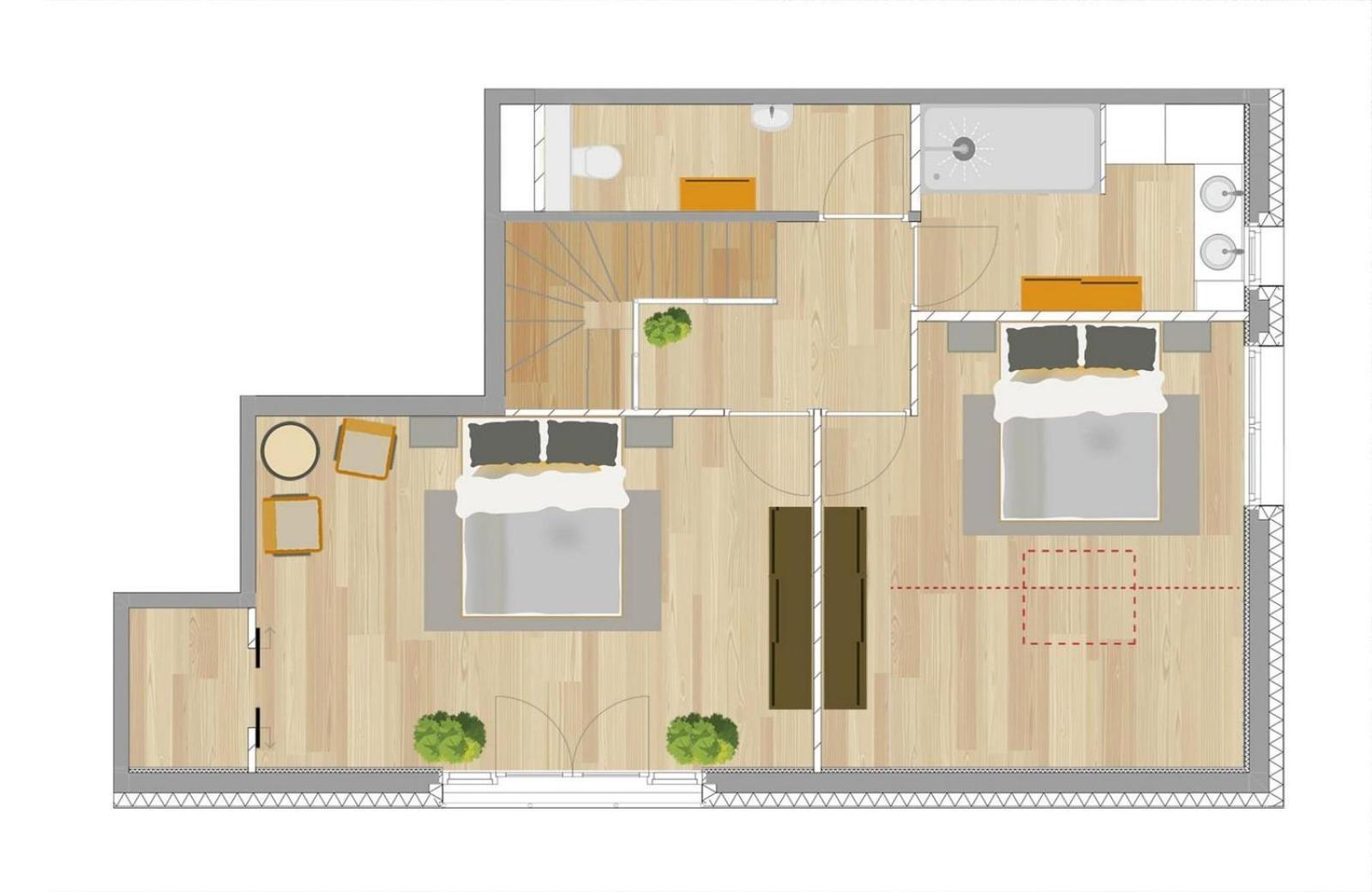 Residence Meri-Bellecombe Брид ле Бен Екстериор снимка